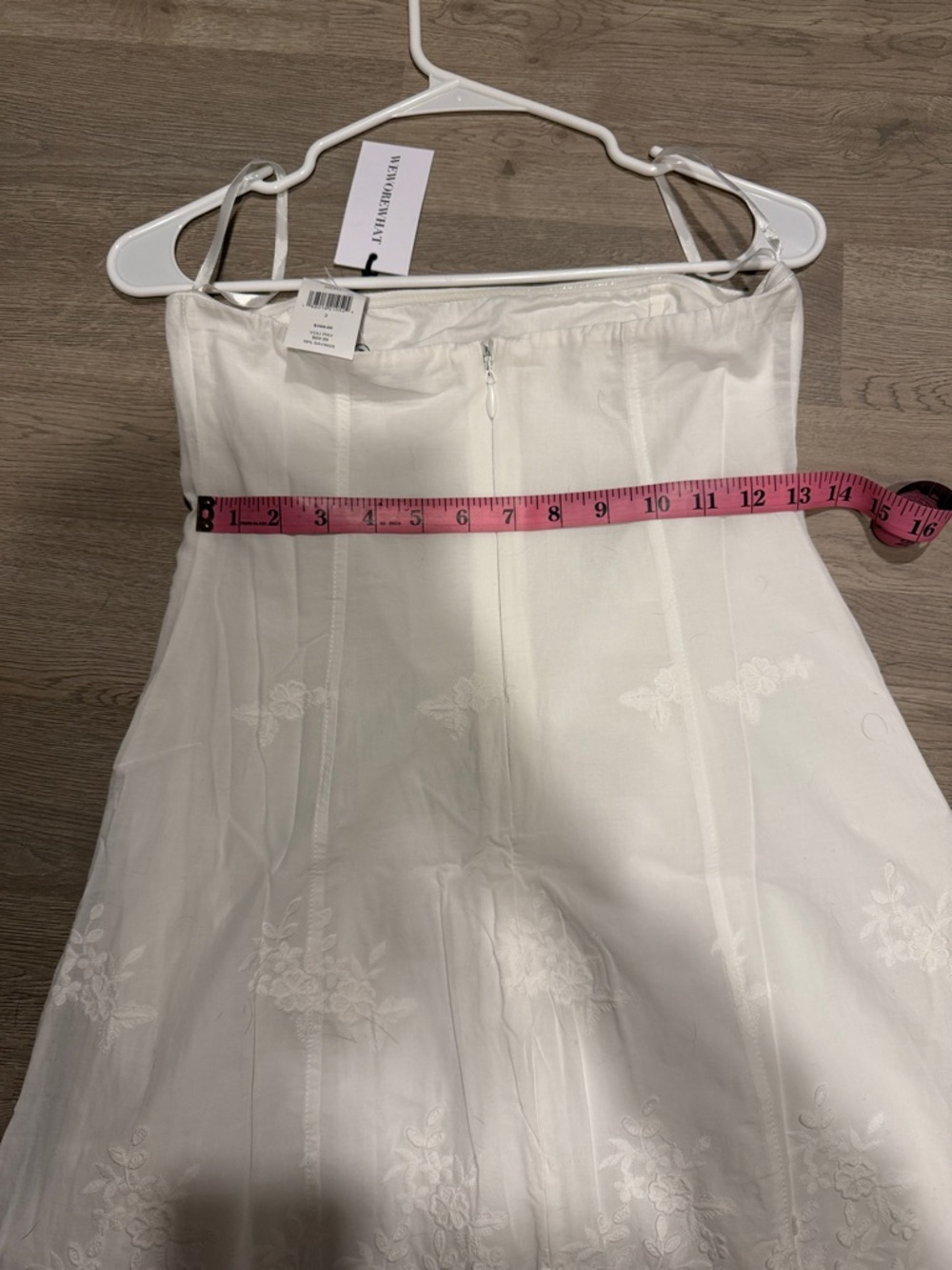 NWT WeWoreWhat Strapless Mini Dress - Picture 8 of 10